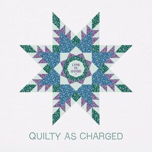 Life Is Good Women's Quilty as Charged Crusher Tee